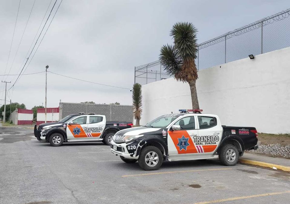 Las patrullas de la Policía de Zuazua no circulan por las calles del municipio. | Agustín Martínez
