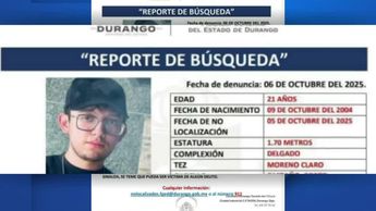 Madre de Carlos Emilio habla sobre versión de desaparición del joven