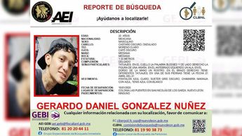Daniel González Núñez desapareció desde enero.| Especial