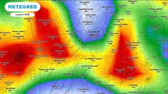 Probabilidad de lluvia en CdMx HOY 6 de octubre. | Meteored