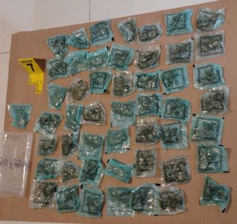 Droga fue hallado dentro de la vivienda cateada. | Cortesía