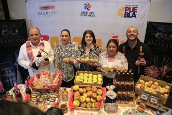 Autoridades de turismo y de Zacatlán presentaron las actividades que se realizarán en la Feria de la Manzana / Andrés Lobato