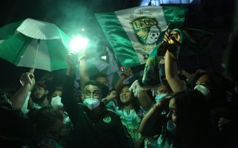 Ni el covid pudo detener a los aficionados de ver a su equipo en la final