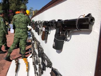 En Guanajuato, hay mayor decomiso de armas en zona de huachicol