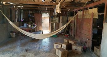 La construcción se encontraba oculta al interior de una vivienda marcada por el constante desorden / Especial