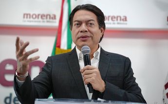 Mario Delgado se dice "seguro" de que Ebrard se quede en Morena / Jannet López Ponce