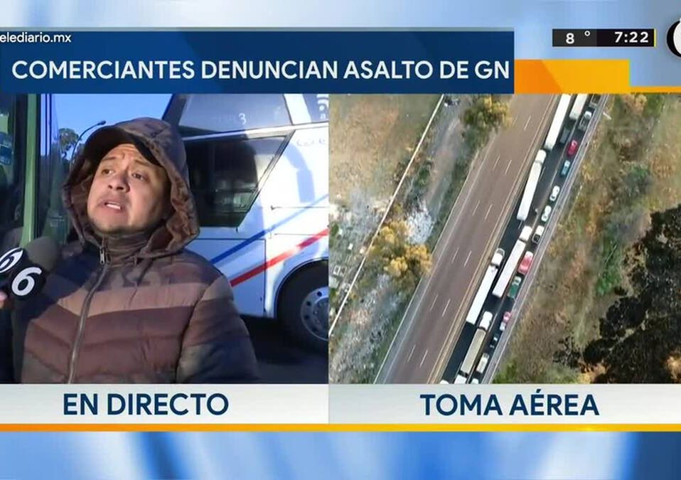Bloqueo en San Martín Texmelucan