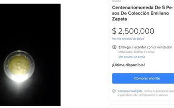 Moneda de Emiliano Zapata / Captura.