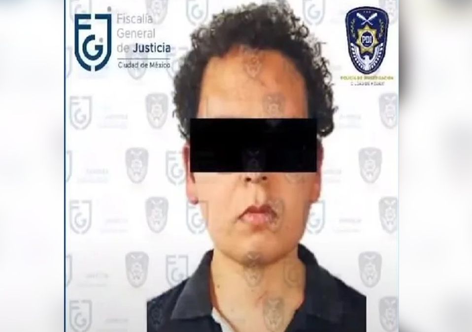 Detienen a Daniel 'N' por feminicidio de Ivonne García Silva / Cortesía FGJ CdMx