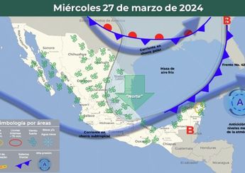Frente frio 42 miércoles 27 de marzo