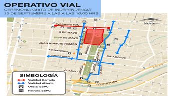 Operativo vial este 15 de septiembre en Monterrey | Especial