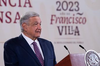 El presidente de México, Andrés Manuel López Obrador en conferencia de prensa. | Cortesía