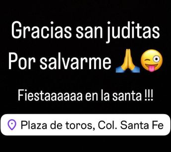 Ángel Quezada agradece a San Juditas Tadeo tras accidente | Especial