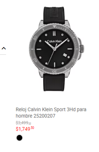 Reloj Calvin Klein | Especial