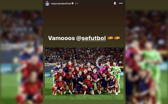 Historia de Instagram de Sergio Canales / @sergiocanalesoficial