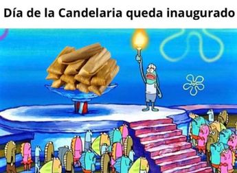 Queda oficialmente inaugurada la tamaliza del Día 2 de Febrero / Especial