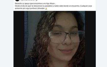 Esto publicó la mamá al momento de que su hija desapareció en NL. | Especial