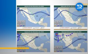 Frente frio 19 y Segunda tormenta invernal │ SMN.