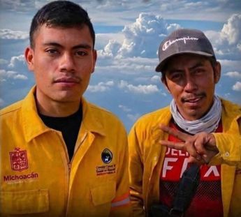 Los brigadistas que perdieron la vida fueron Ismael García Espinoza y Rafael Alan Cornejo | Elizabeth Guzmán