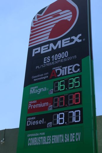 Costo del combustible presiona a empresas en México. | Rogelio Morales de Cua