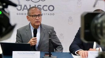 El secretario de Salud de Jalisco señaló que Siapa ya fue informado para resolver el problema en el agua. | Foto: Dr. Héctor Raúl Pérez Gómez