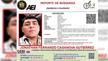 Jonathan Fernando Casanova Gutiérrez.| Especial
