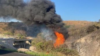 Así se vio la explosión en el Istmo de Oaxaca / Redes sociales