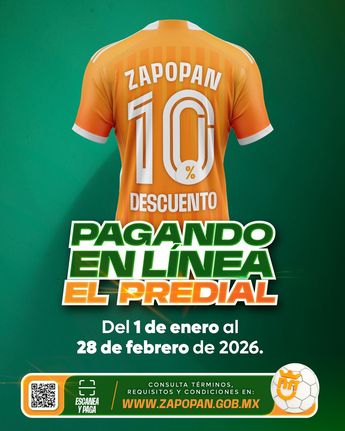 El pago del predial permite elegir en qué obras utilizar los impuestos de Zapopan. | Gobierno de Zapopan