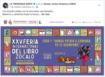 La Tremenda Korte forma parte de la FIL CdMx 2025