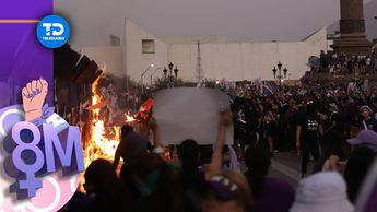 Manifestación en el Palacio de Gobierno | Luis Guerra