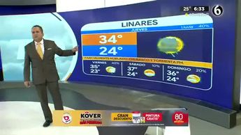 Pronóstico del tiempo para Monterrey, con Abimael Salas - 06 de julio de 2023