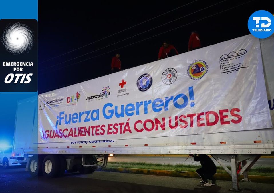 Aguascalientes envía 40 toneladas de ayuda humanitaria a la ciudad de Acapulco