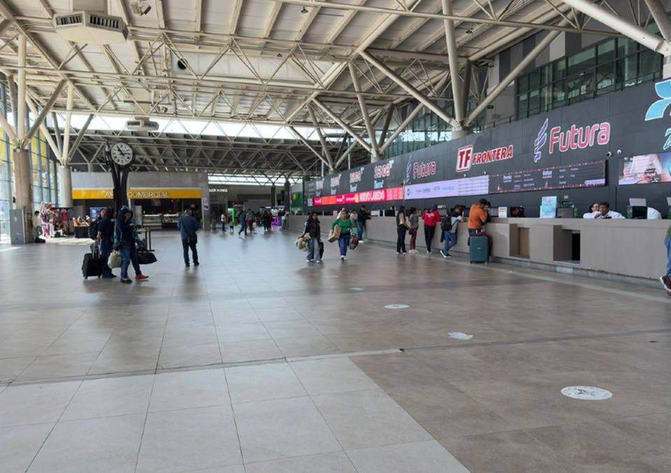 La administración de la terminal no ha modificado sus protocolos ni ha reforzado la vigilancia médica | Víctor González