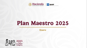 Plan Maestro del SAT con nueva identidad