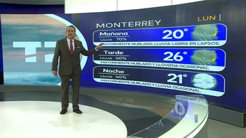 Pronóstico del tiempo para Monterrey, con Abimael Salas - 21 de octubre de 2024