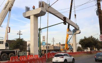 La construcción de la Línea 6 del Metrorrey provocaró la implementación de otro contraflujo. | Archivo