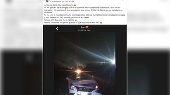 Accidente en la Carretera Nacional