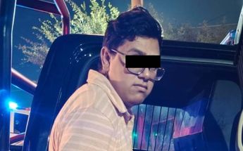 Víctor 'N' de 26 años fue detenido en posesión de cinco billetes falsos de 500 pesos. | Cortesía