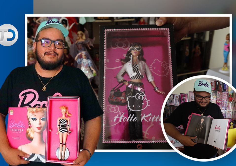 Cirujano de Puebla colecciona muñecas Barbie | Andrés Lobato