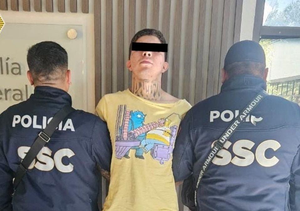 El arresto de Donovan 'N' se debe a los trabajos de inteligencia de la Secretaría de Seguridad Ciudadana de la CdMx. / Pablo Vázquez