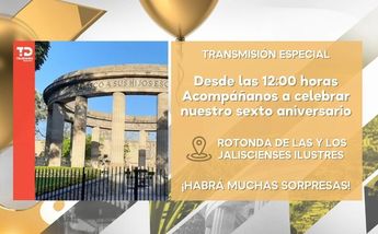 Canal 6 estará trasmitiendo desde la Rotonda de los Jaliscienses Ilustres. | Telediario Especial