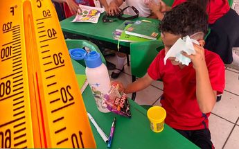 Escuela de Torreón enfrenta ola de calor sin agua