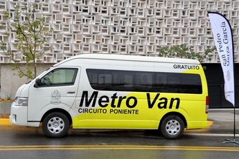 El transporte fue denominado como Metrovan. | Especial
