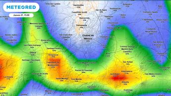 Probabilidad de lluvia en CdMx 21 de agosto | Meteored
