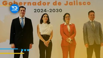 Pablo Lemus inicia conferencia para presentar parte del gabinete en materia económica | Telediario