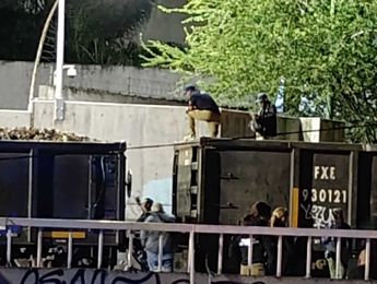 Vagones del tren en que se encontraron los cuerpos | Telediario