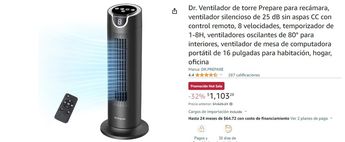 Ventilador Dr. Prepare / Especial