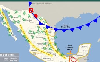 Frente frío 16 de octubre