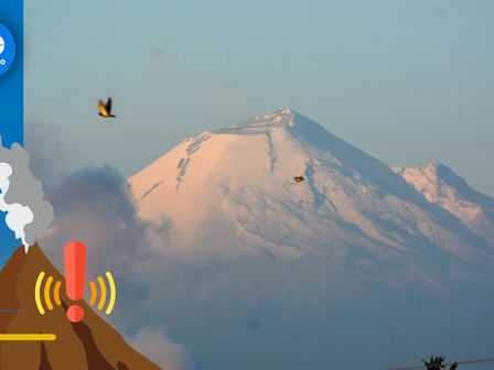 Actividad del Popocatépetl 4 de octubre de 2024 / Andrés Lobato