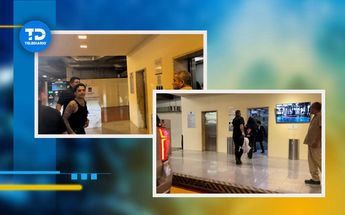 Christian Nodal y Ángel Aguilar ingresaron juntos a un hotel de San Pedro Garza García. | Ileana González